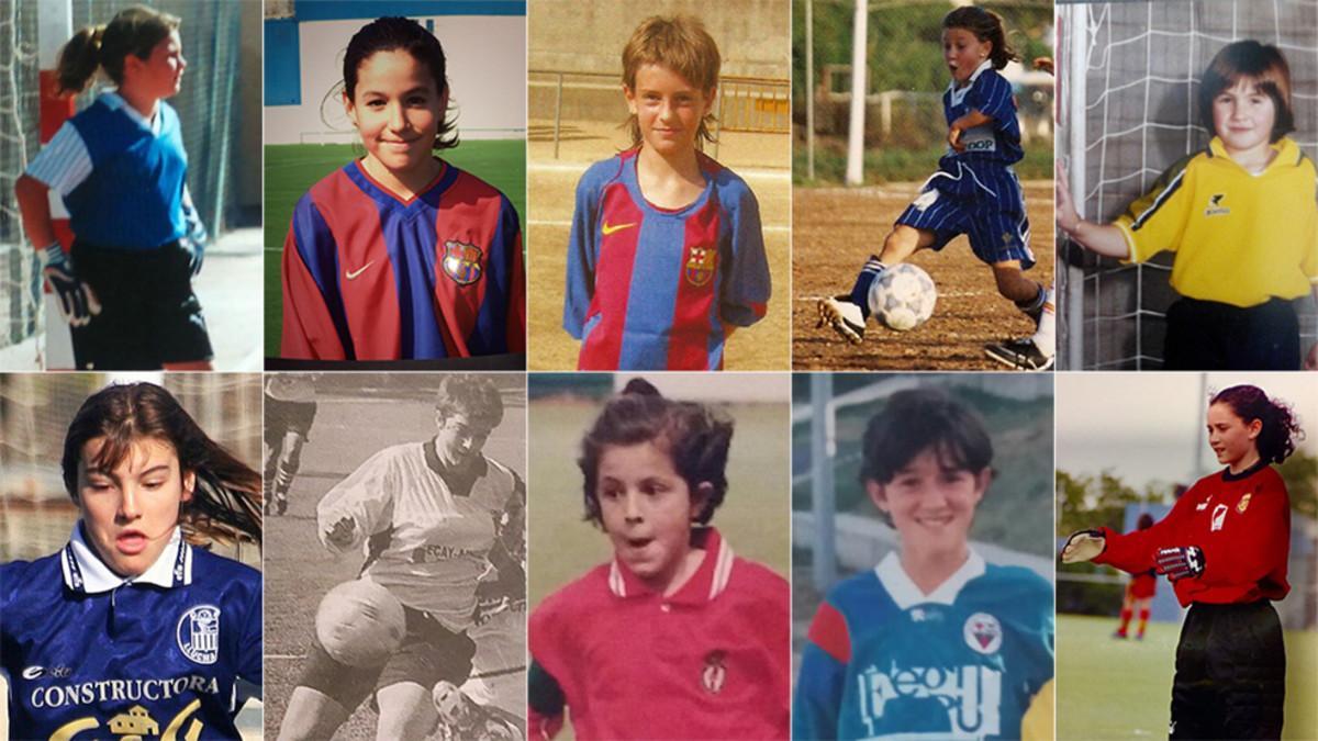 Así empezaron en el mundo del fútbol las futbolistas del Barça