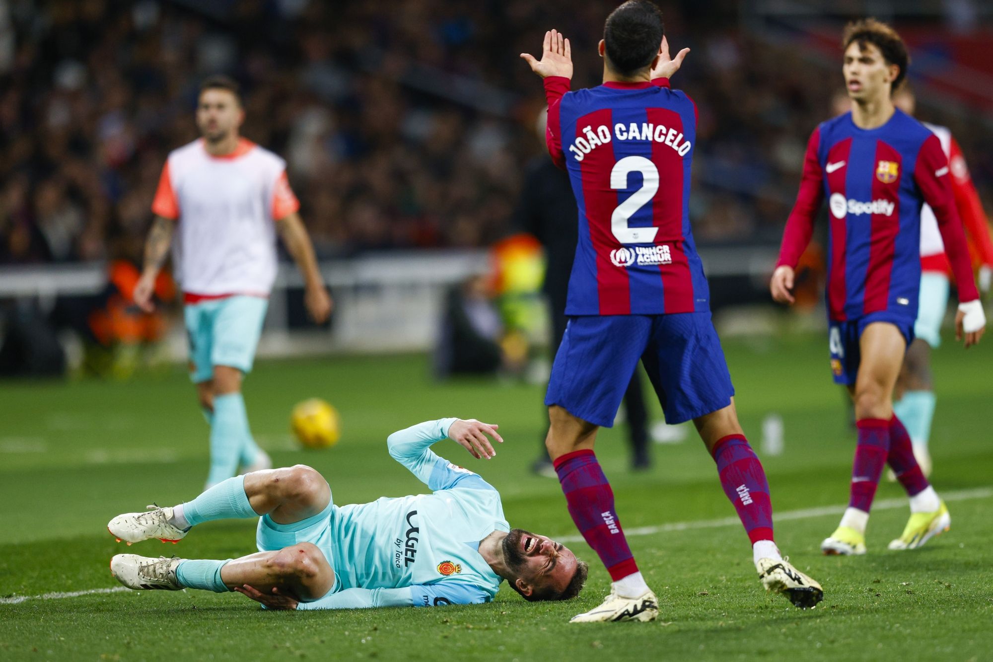 Las imágenes del Barça-RCD Mallorca en Montjuïc