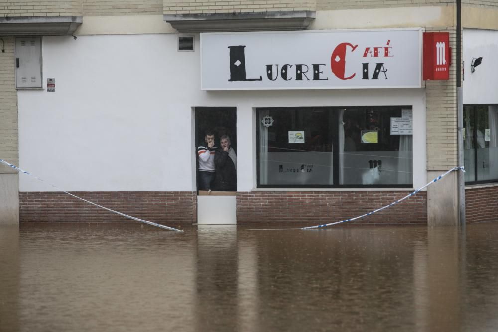 Inundaciones en Oviedo