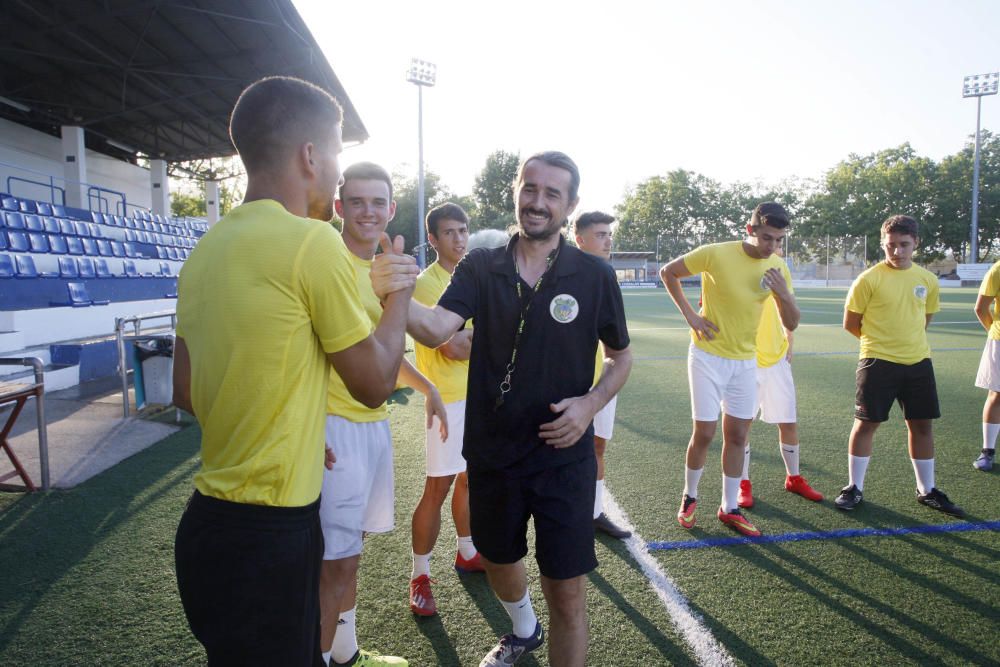 Primer entrenament del Banyoles de la pretemporada