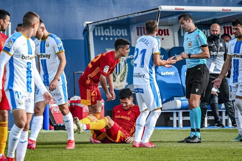 Partido CD Leganés - Real Zaragoza