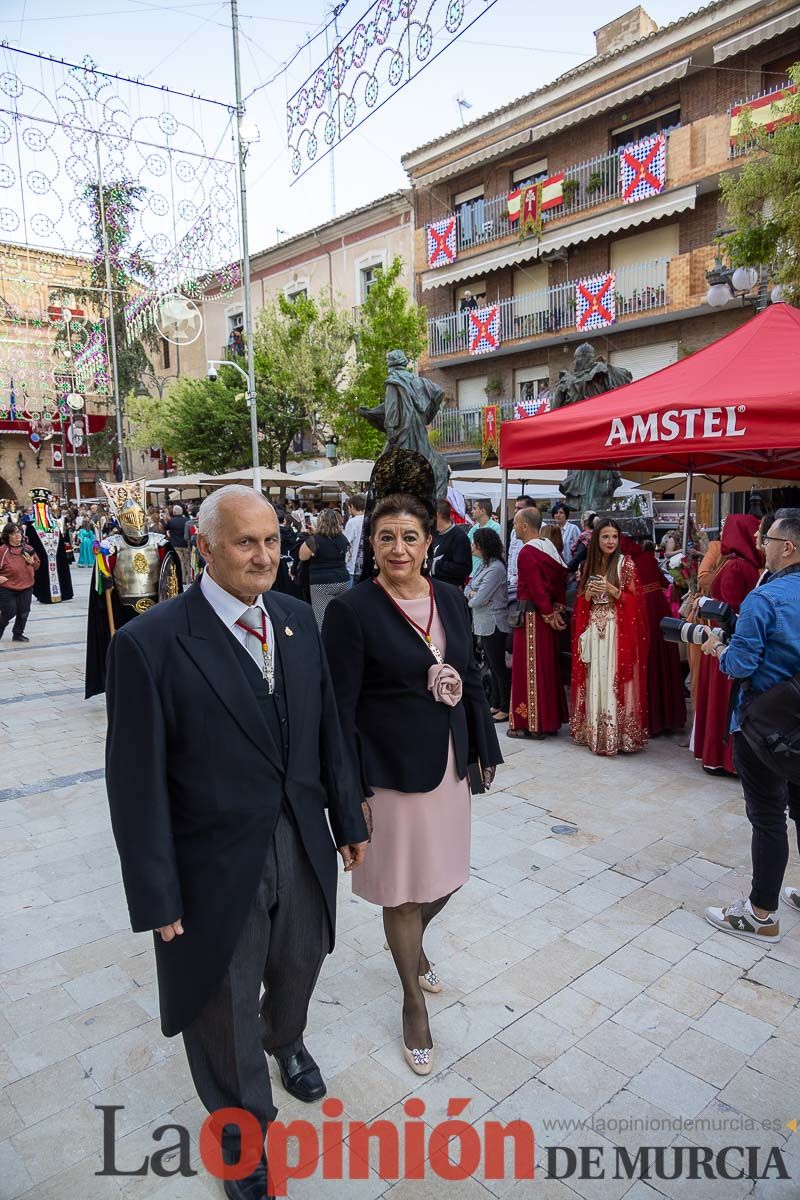 Procesión de subida a la Basílica en las Fiestas de Caravaca