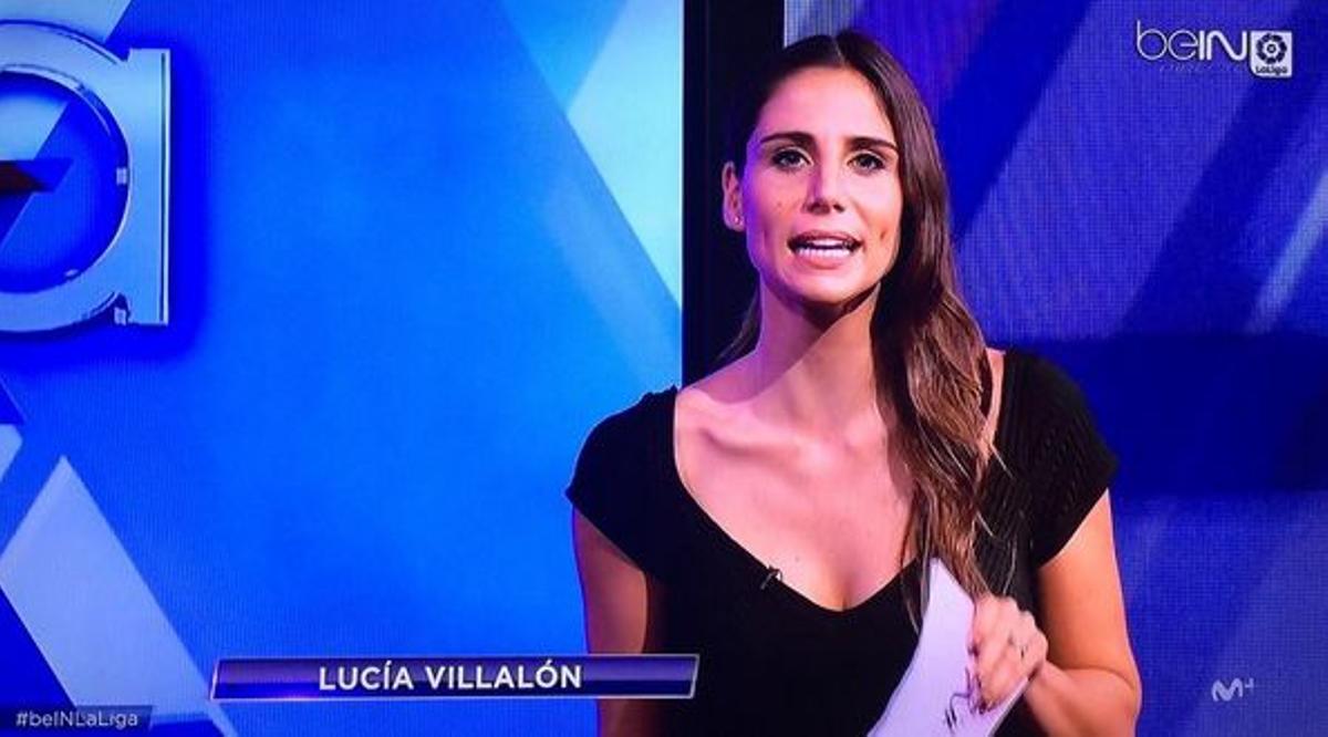 Lucía Villalón presenta BeIn LaLiga