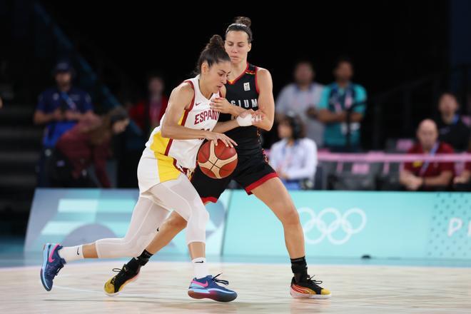 Baloncesto femenino - partido de cuartos de final España vs. Bélgica