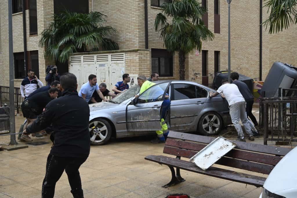 En imágenes | Así han amanecido María de Huerva y Cuarte tras las tormentas