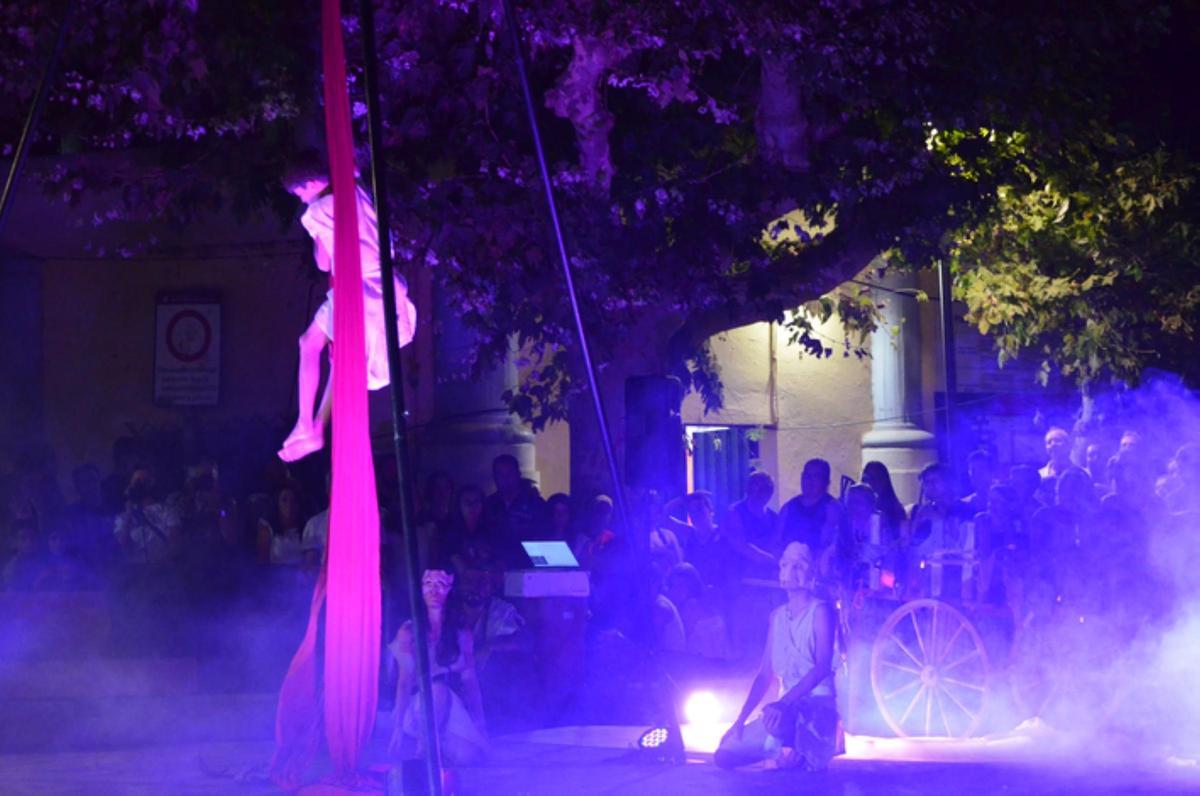 GALERÍA / El espectáculo "Prometeo" en Benavente, en imágenes