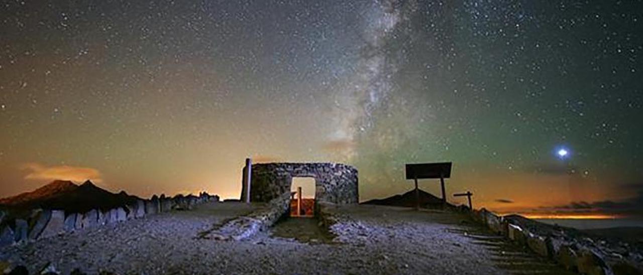 Imagen del observatorio astronómico de Sicasumbre, en el municipio de Pájara. |