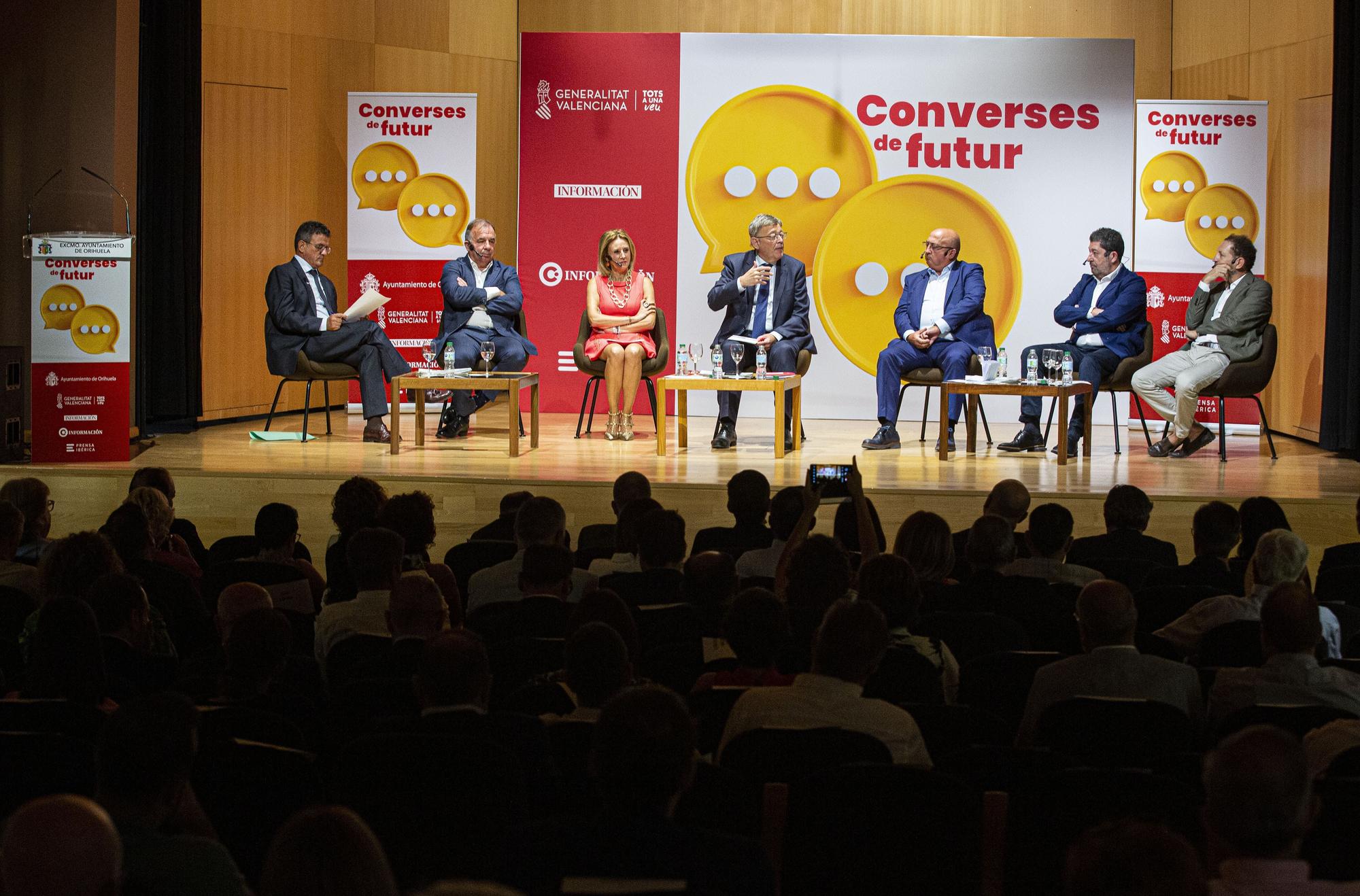 «Converses de futur» | Puig anuncia 343 millones del Gobierno en proyectos para prevenir inundaciones