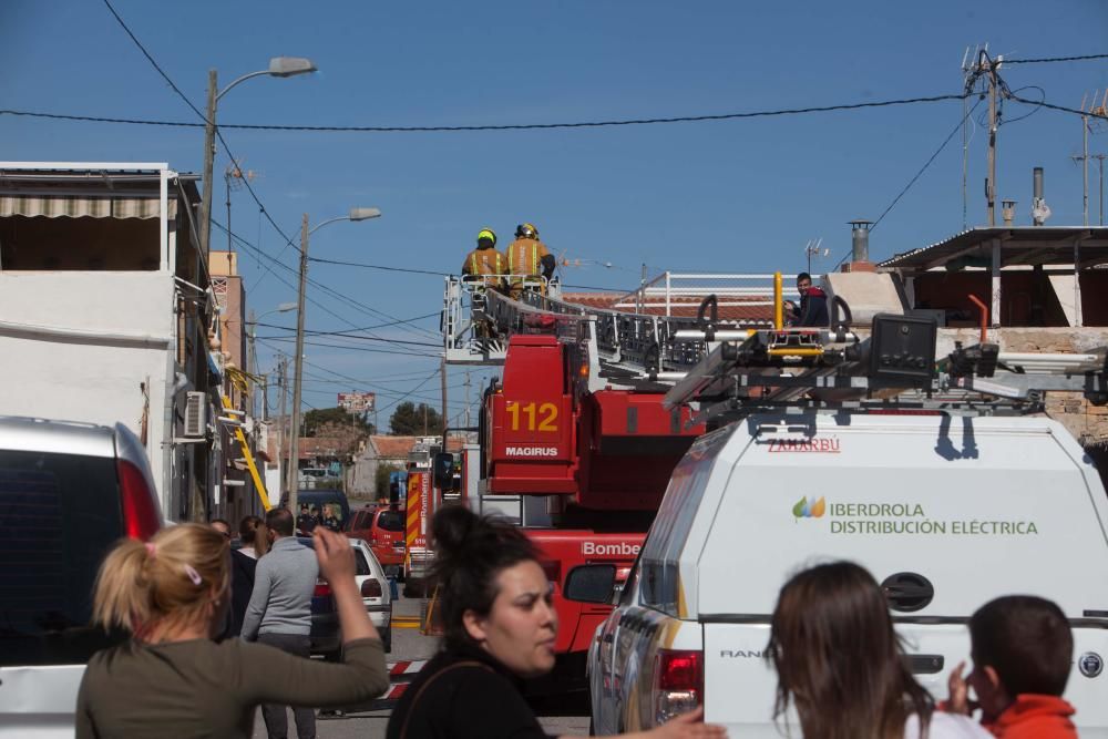 Un joven permanece ingresado tras ser trasladado en helicóptero al sufrir quemaduras en el 70% de su cuerpo