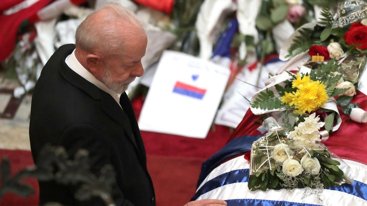Lula da Silva se despide de su amigo Pepe Mujica en Uruguay