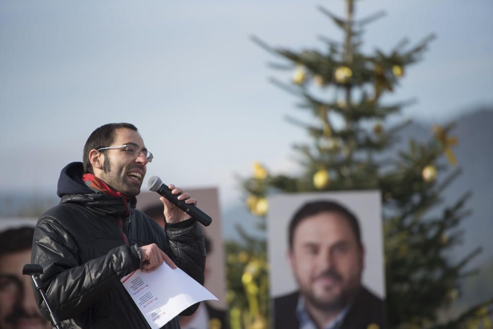 Acte a l'esplanada de Lledoners convocat per Assem