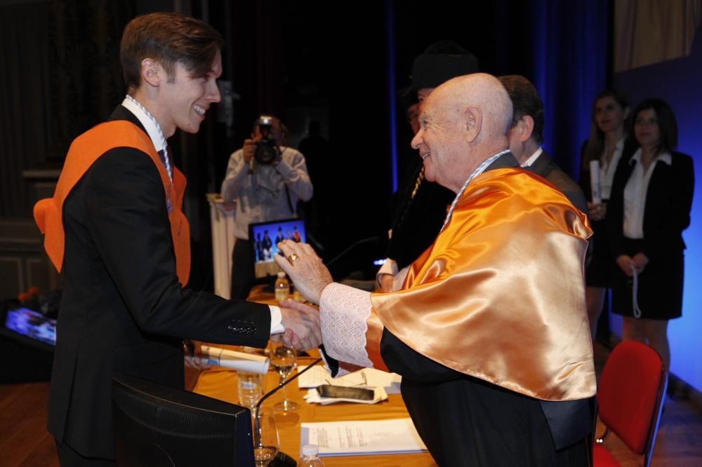 Graduación en la Escuela de Negocios Afundación