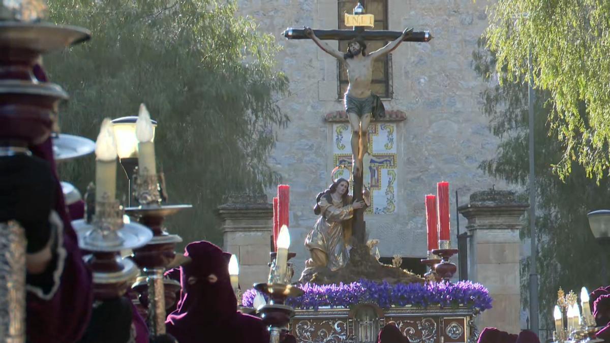 El Cristo de la Agonía con María Magdalena este Miércoles Santo