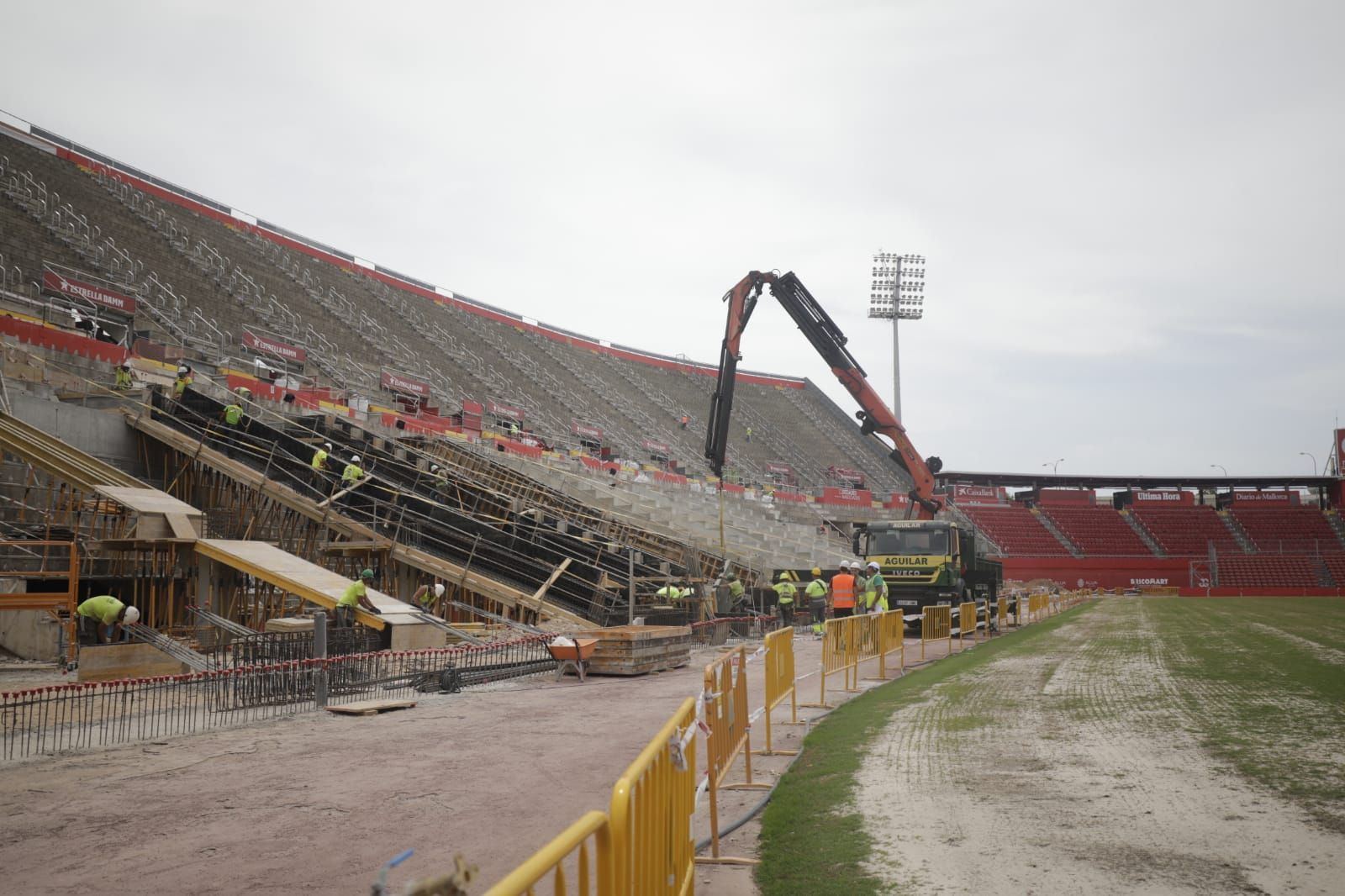 El aforo de Son Moix para la próxima temporada se reducirá a 19.000 asientos