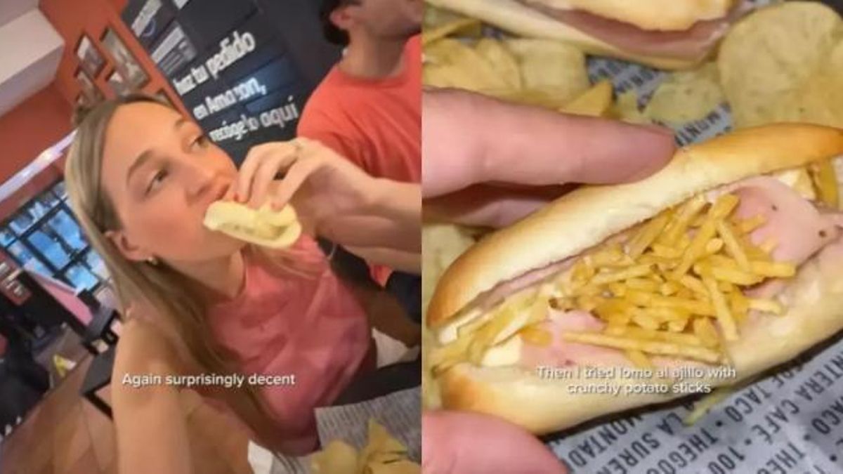 Una estrangera va al '100 Montaditos'