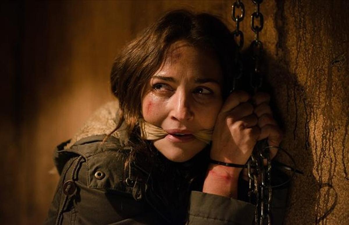 Lucía Reverte (Paula Echevarría), en un moment complicat de ’Gran Reserva’.