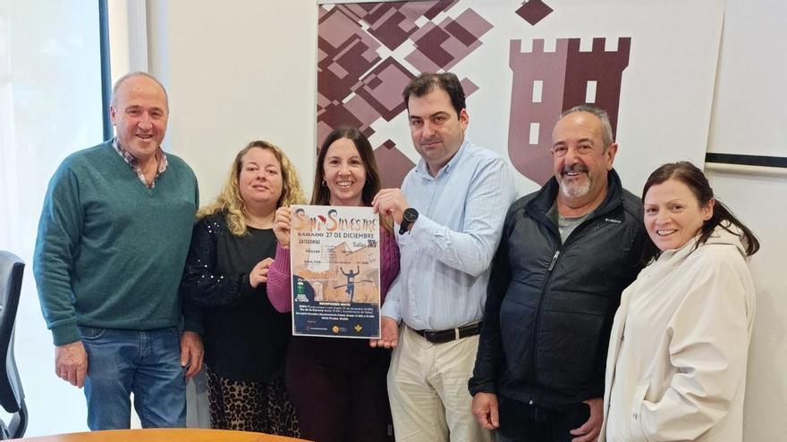 Presentación de la San Silvestre de Salas.