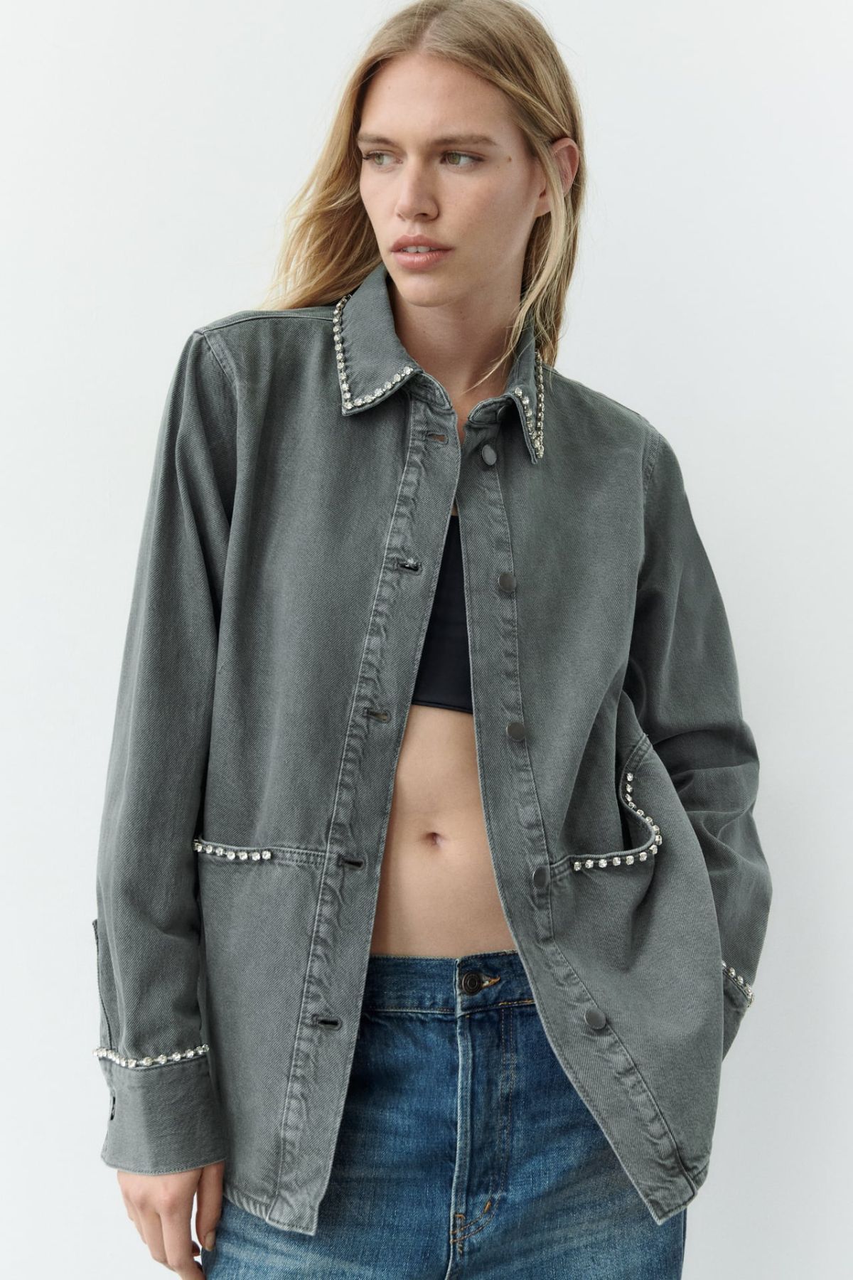 Sobrecamisa polipiel zara sale