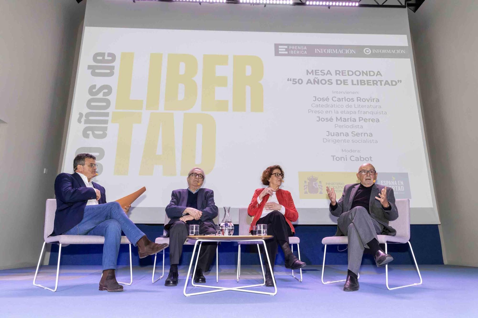 INFORMACIÓN celebra el debate "50 años de libertad"