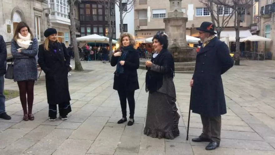 Un paseo con Rosalía de Castro
