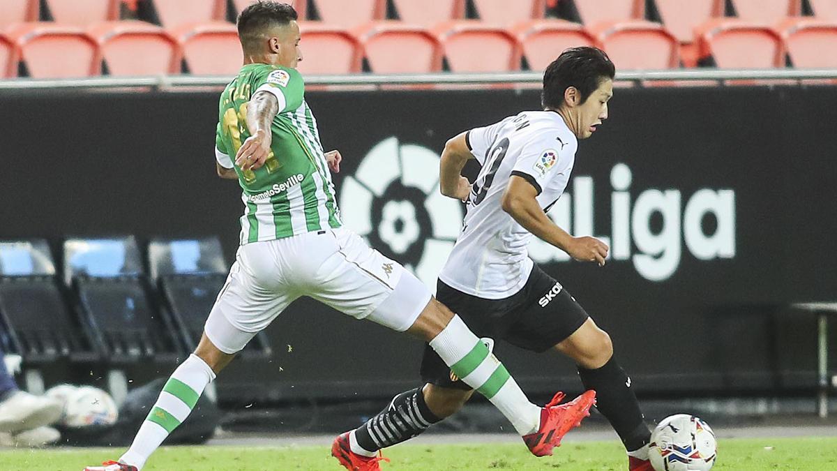 Kangin Lee, en su etapa con el Valencia
