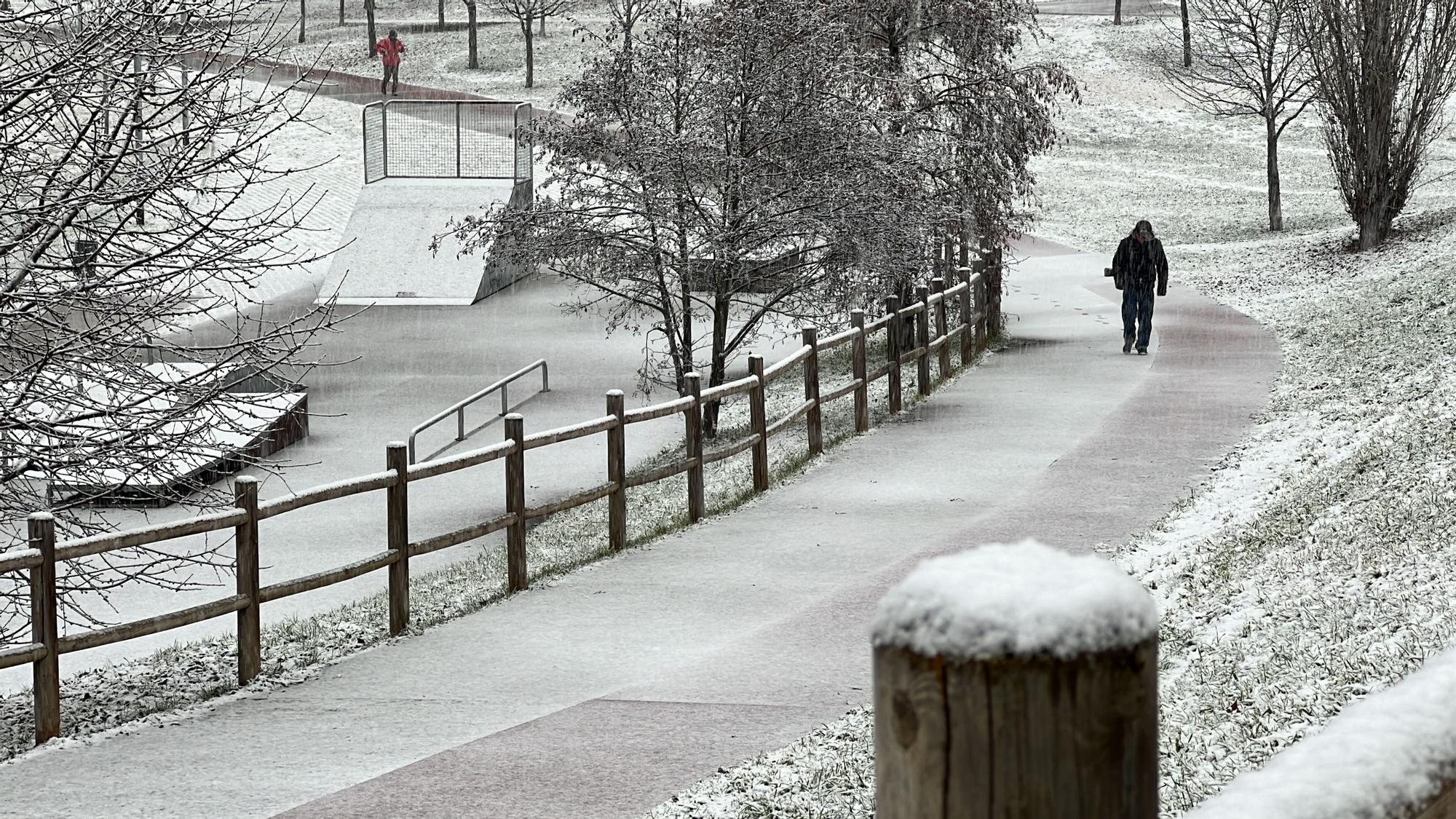 Nevada del 12 de desembre del 2022 a la Seu d'Urgell