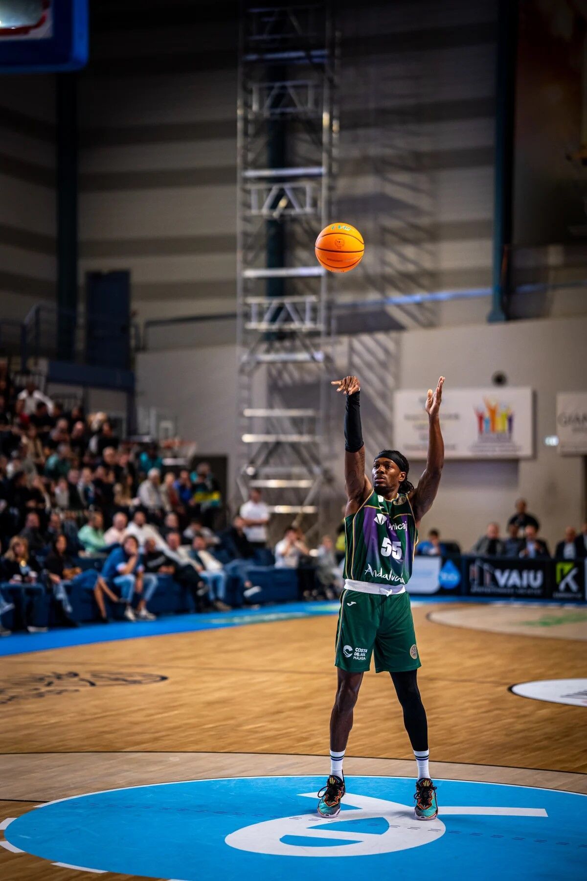 Encuentro disputado entre el Karditsa Laponiki y el Unicaja