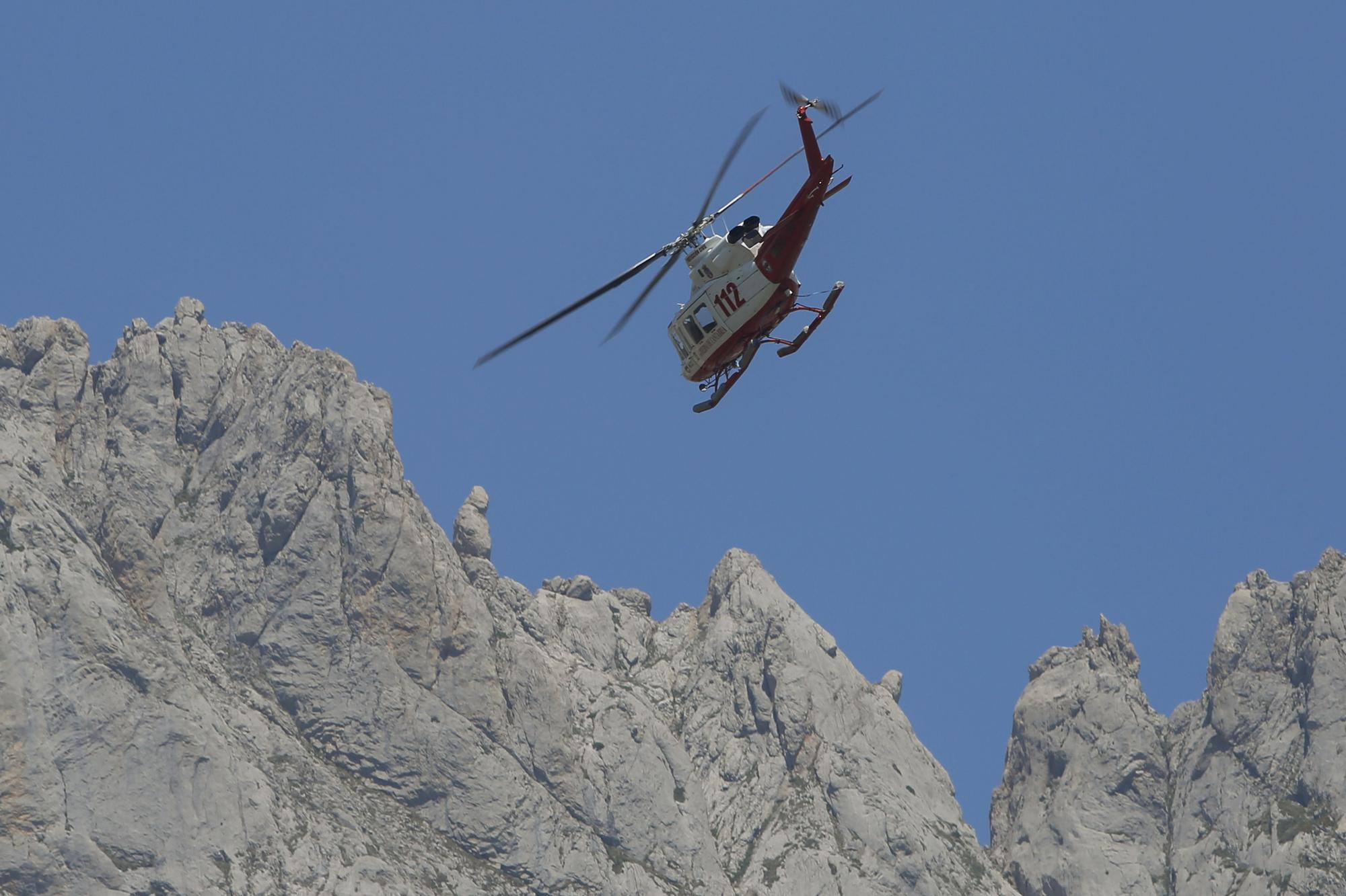 EN IMÁGENES: Así ha sido el simulacro de rescate en los Picos de Europa