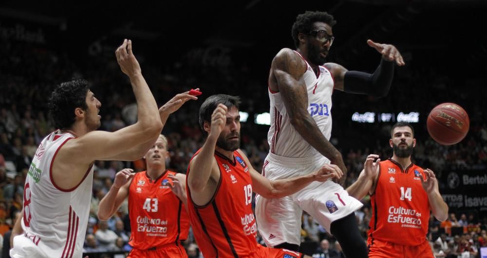 Las mejores imágenes del Valencia Basket - Hapoel Jerusalem