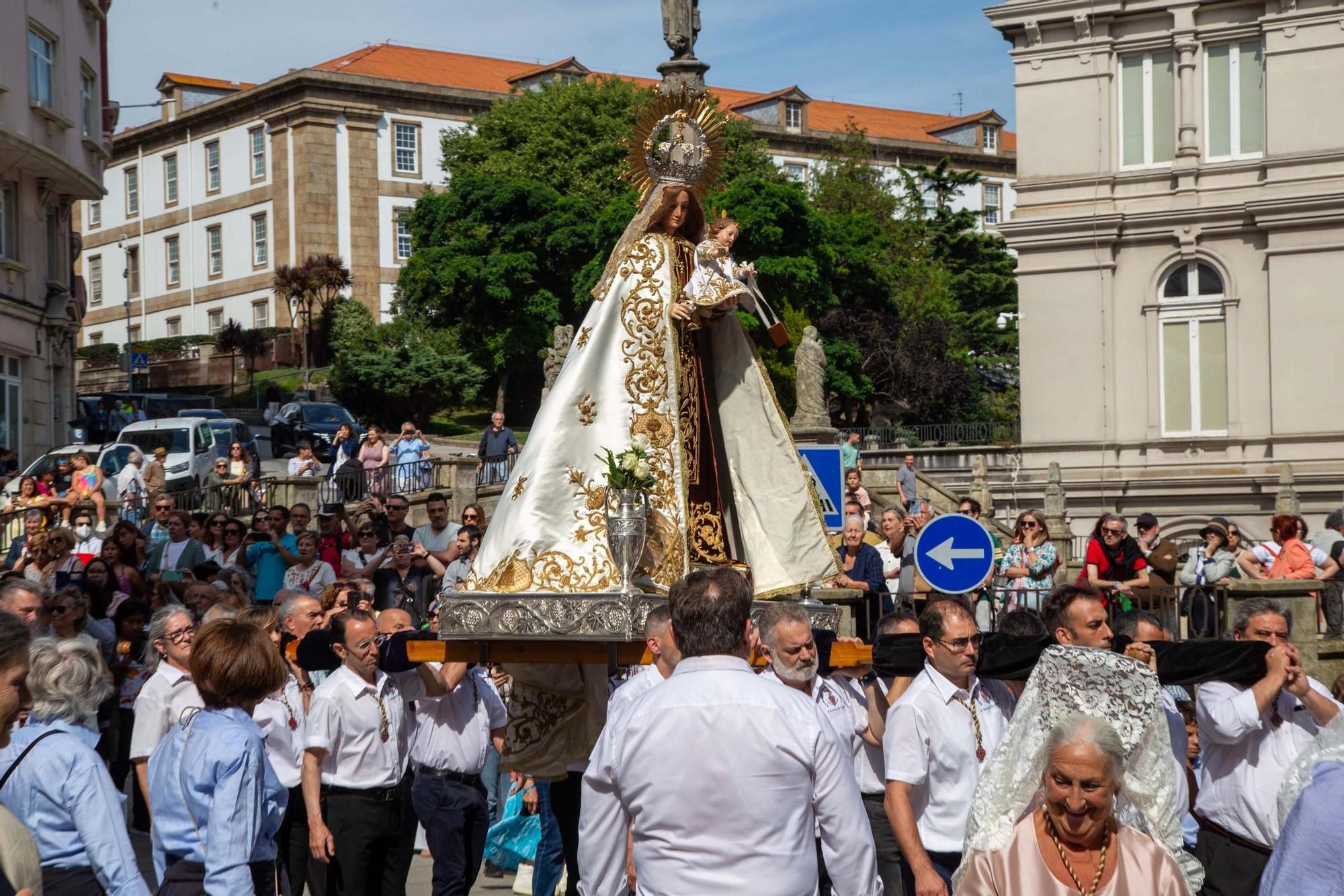 Los marineros de A Coruña celebran la festividad de la Virgen del Carmen
