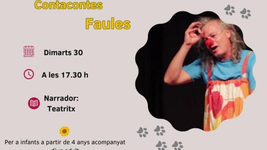 Contacontes: Faules, a càrrec de Teatritx