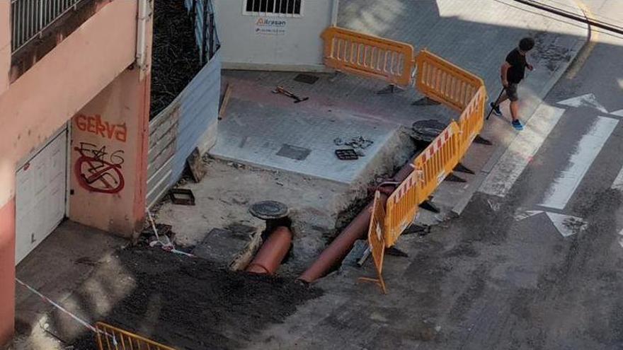 Siete inundaciones ponen el foco en la galería oculta del Valdecorvos en Pontevedra