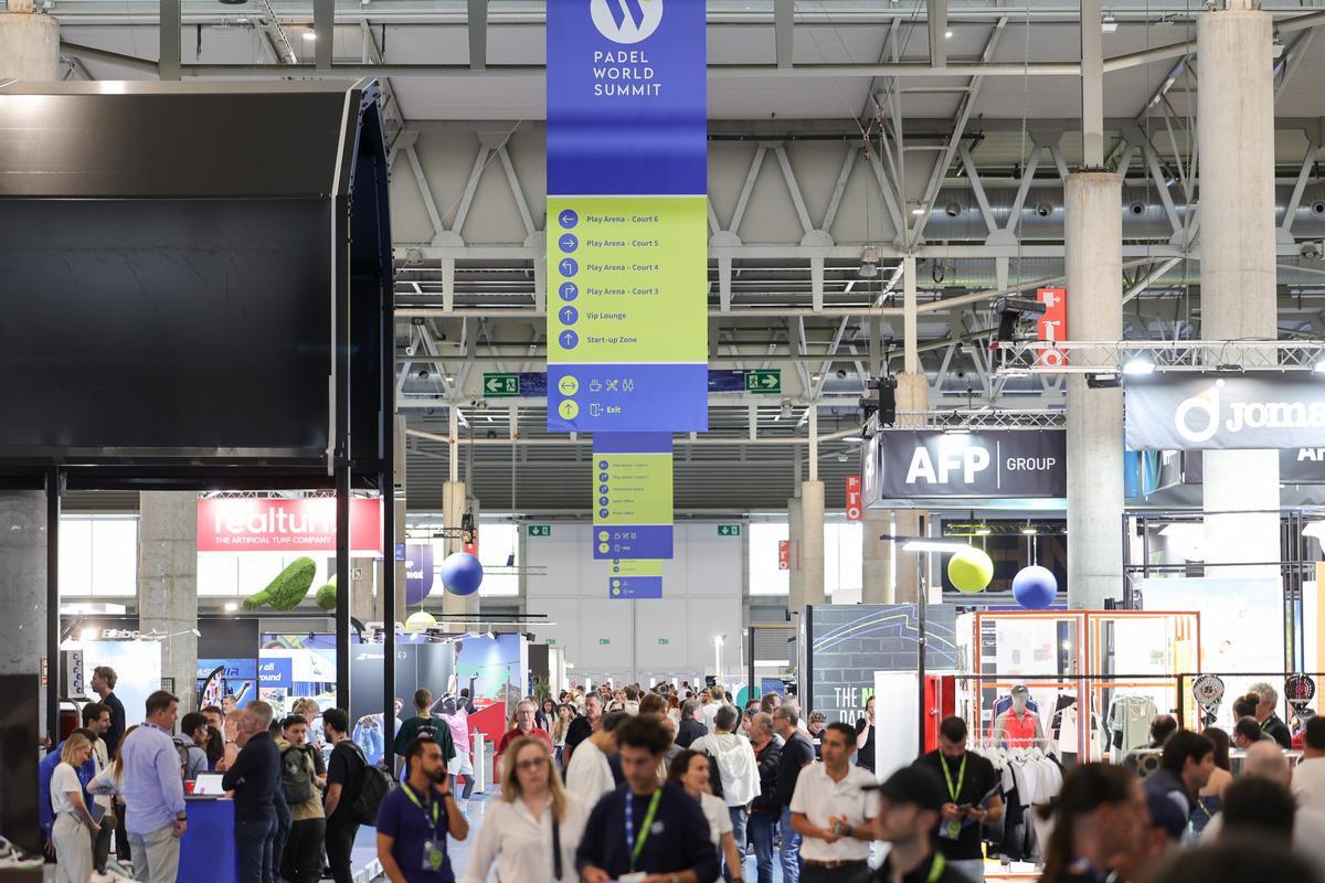 Imagen del Padel World Summit en Fira de Barcelona