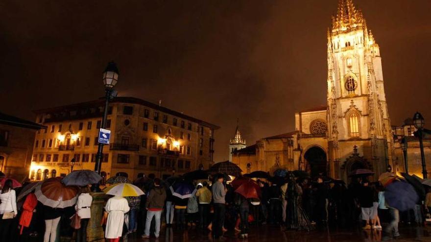 Una de las actividades de la Noche Blanca de 2014.