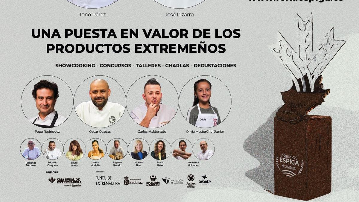 Cartel de la II Feria Agroalimentaria Espiga.