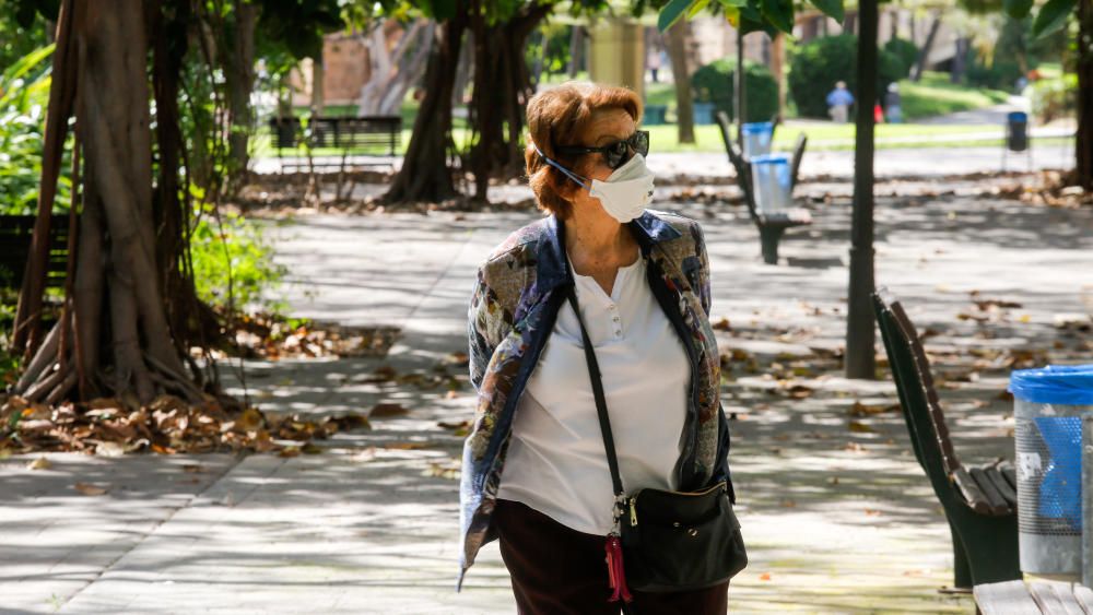 Los mayores también comienzan sus paseos