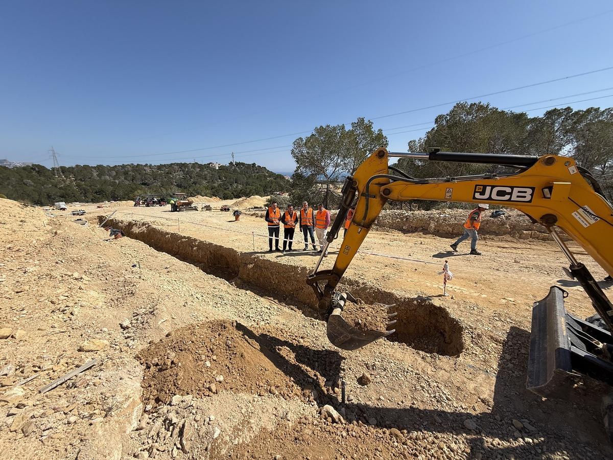 En esta primera fase se anularán dos de las tres líneas de alta tensión que atraviesan el sector.