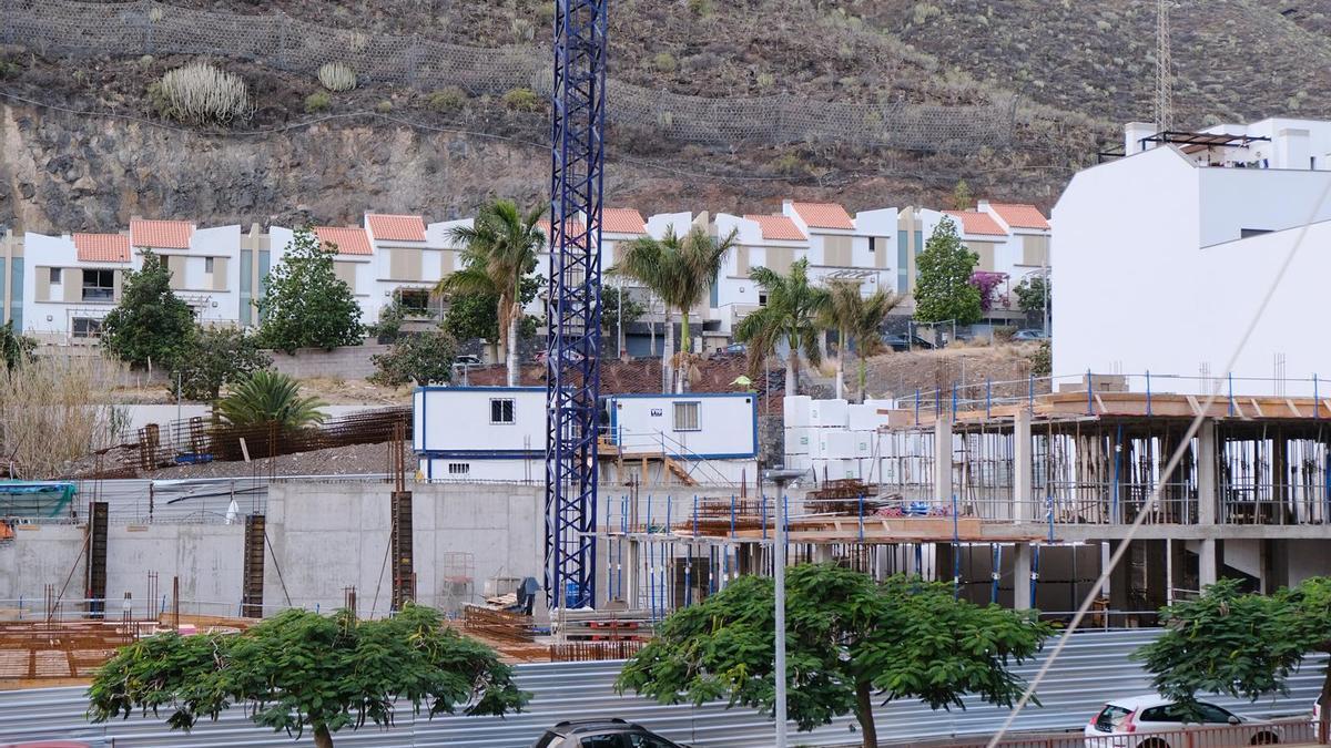 Estado actual de las obras de las viviendas de María Jiménez.