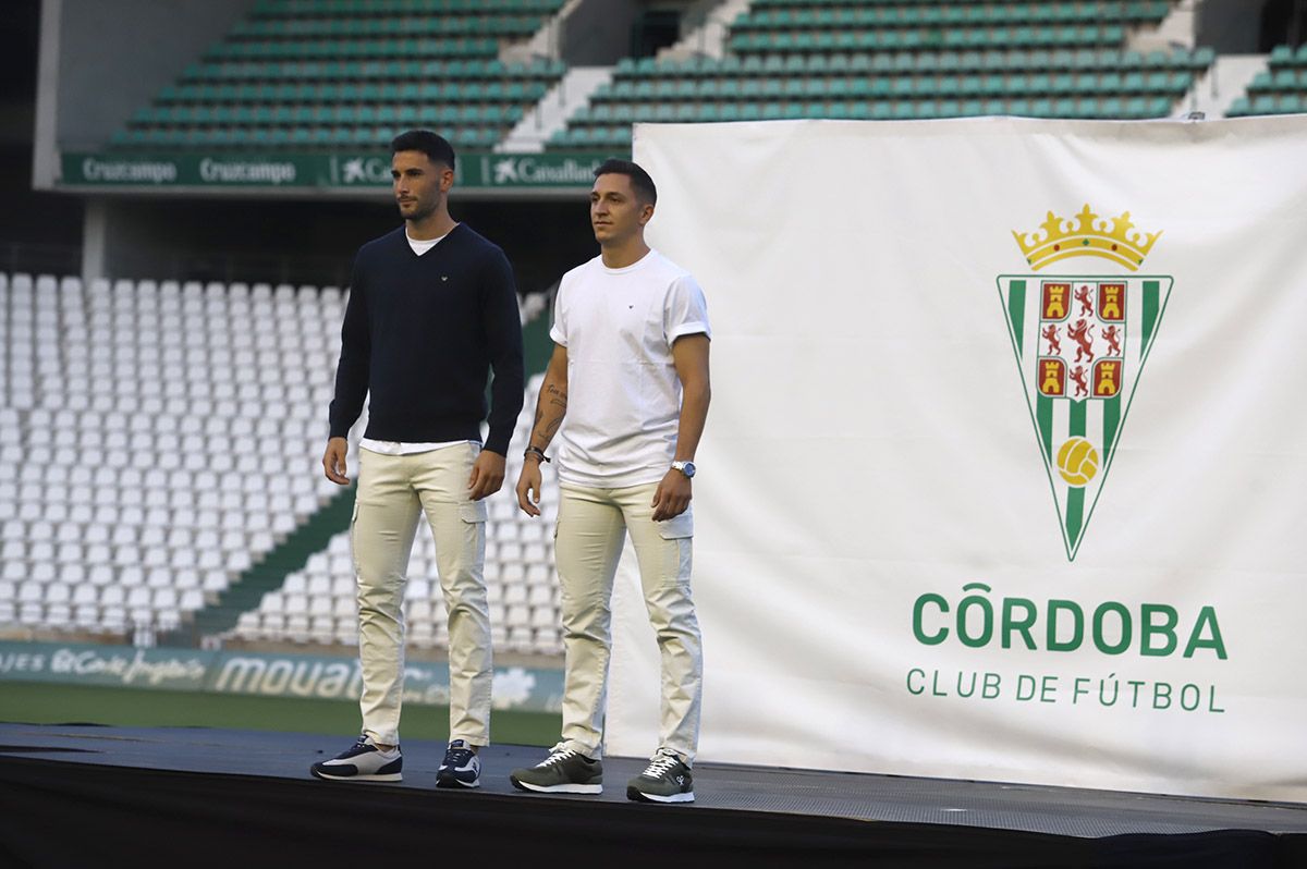 Presentación de las nuevas equipaciones del Córdoba CF