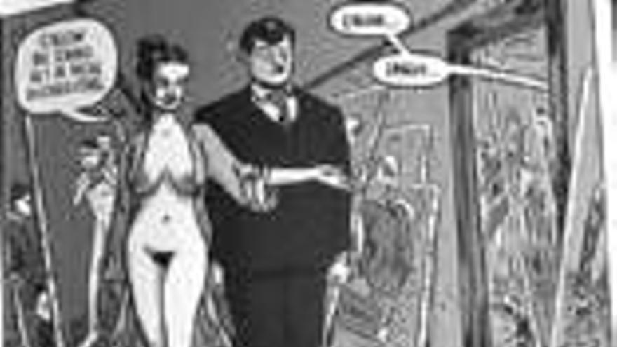 A juicio, un cómic con Picasso desnudo