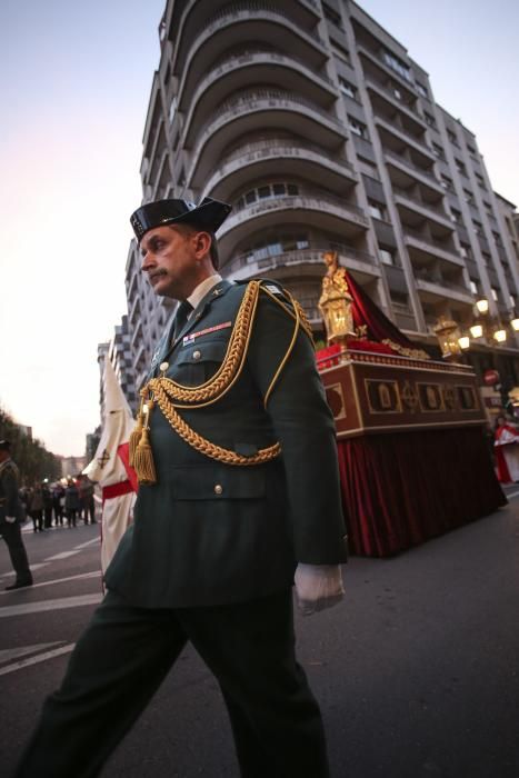 Procesión del Jesús Cautivo en la Semana Santa de Oviedo