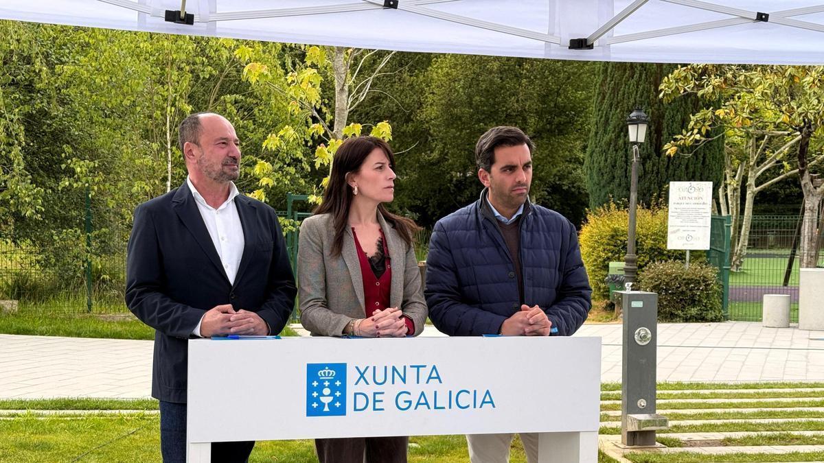 Firma del convenio para la remodelación del Parque do Carboeiro