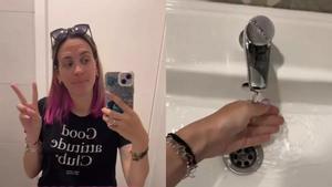Una usuaria de TikTok (@shop.cientifica) revela el utensilio que más bacterias expulsa en un baño público.
