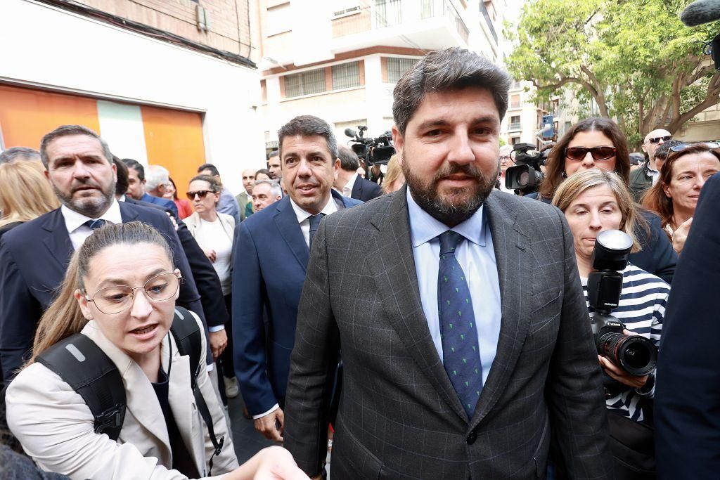 El acto del Scrats en Murcia contra el hachazo al Trasvase, en imágenes