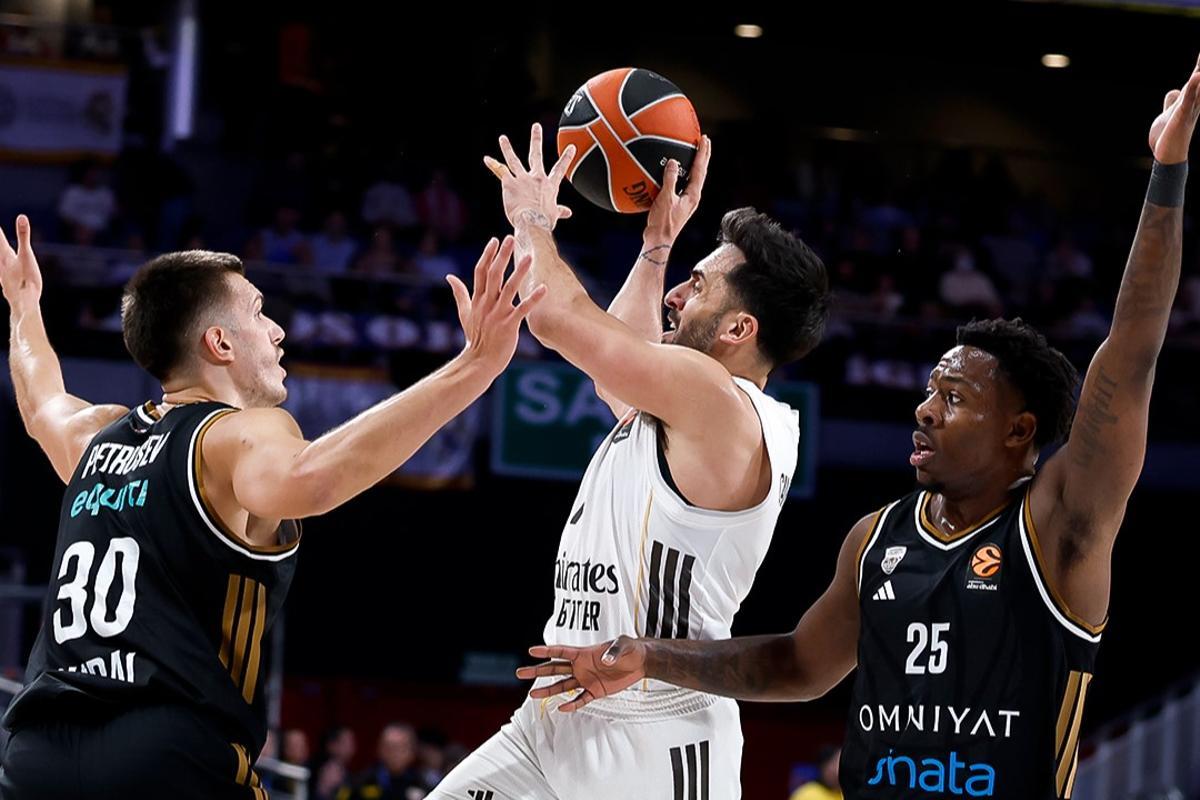 Campazzo volvió a ser un jugador clave en la victoria del Madrid