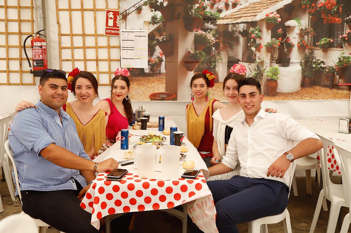 Javier, Cristina, Gema, Noelia, Cristina y Miguel Ángel
