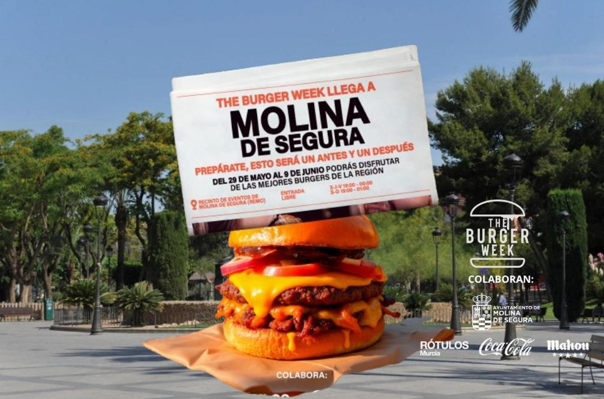 Cartel de Burger Week en Molina