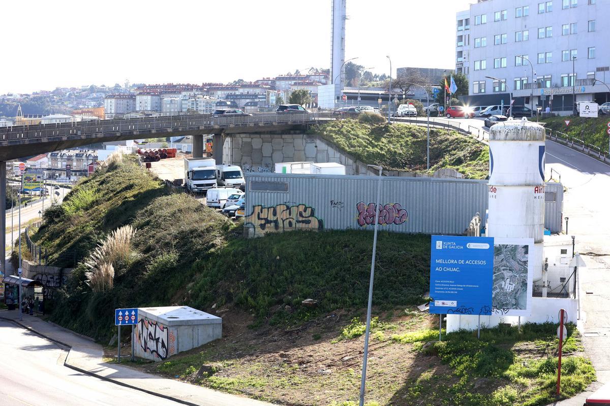 La circulación quedará interrumpida por la construcción de accesos al Chuac entre el 30 de marzo y el 1 de abril.