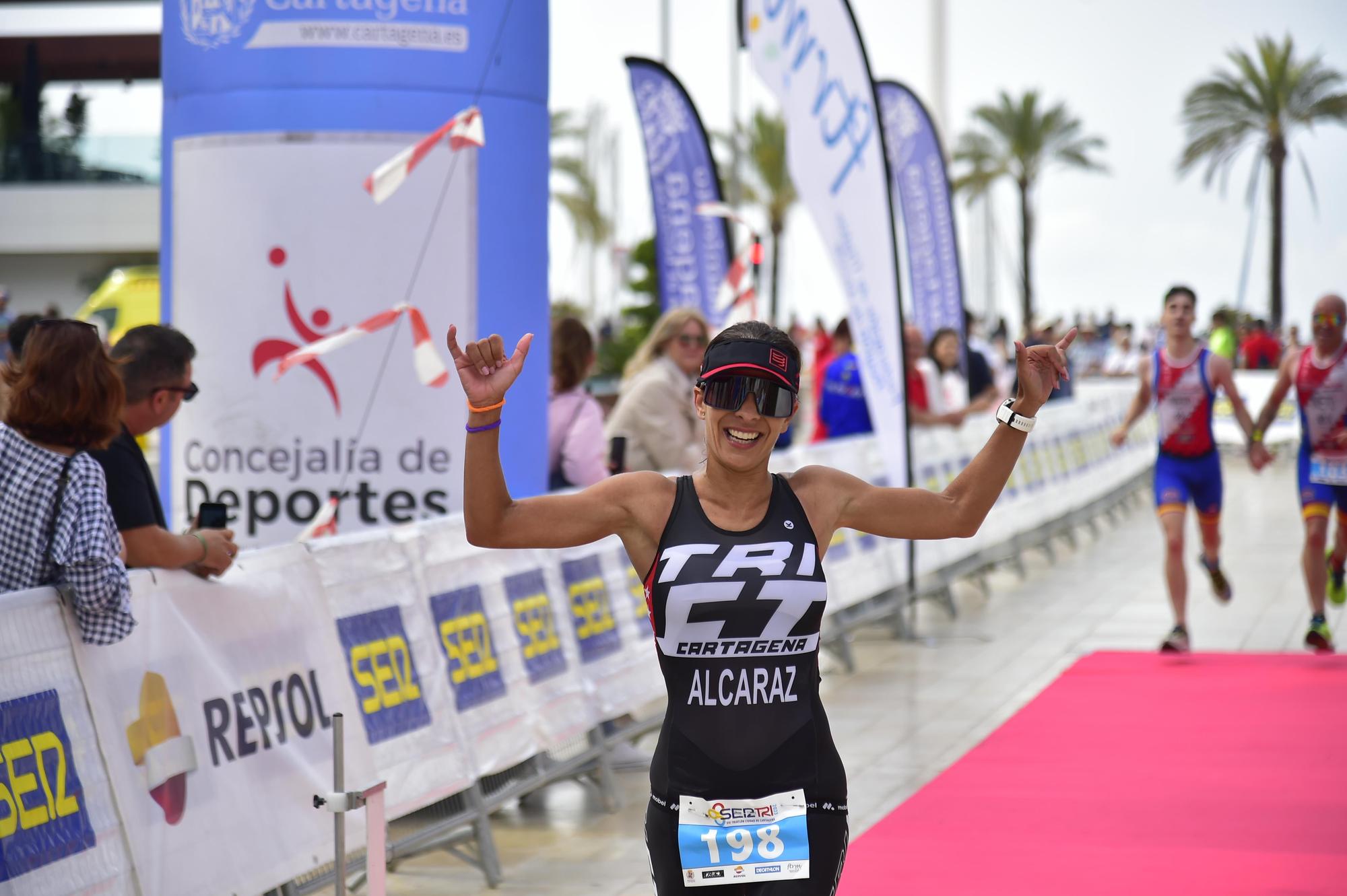 Las mejores fotos del Triatlón Ciudad de Cartagena 2023.