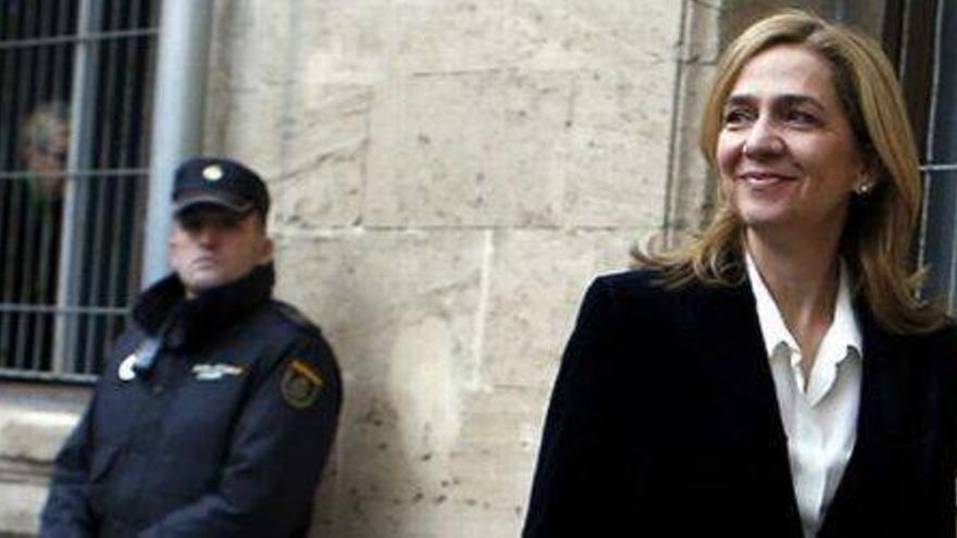 La infanta Cristina se escuda ante el juez que tiene confianza en su marido